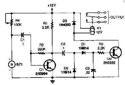 Ultrasonic proximity detector circuit design project
