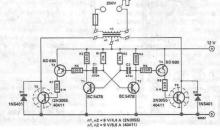 12 to 250V converter circuit diagram electronic project