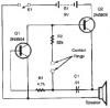 Lie detector circuit design project using transistors