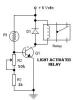 Light switch activated relay circuits diagrams