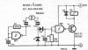 Liquid detector circuit diagram using logic gates