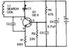 Radio metal detector circuit diagram
