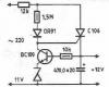 Transformerless power supply electronic project circuit design